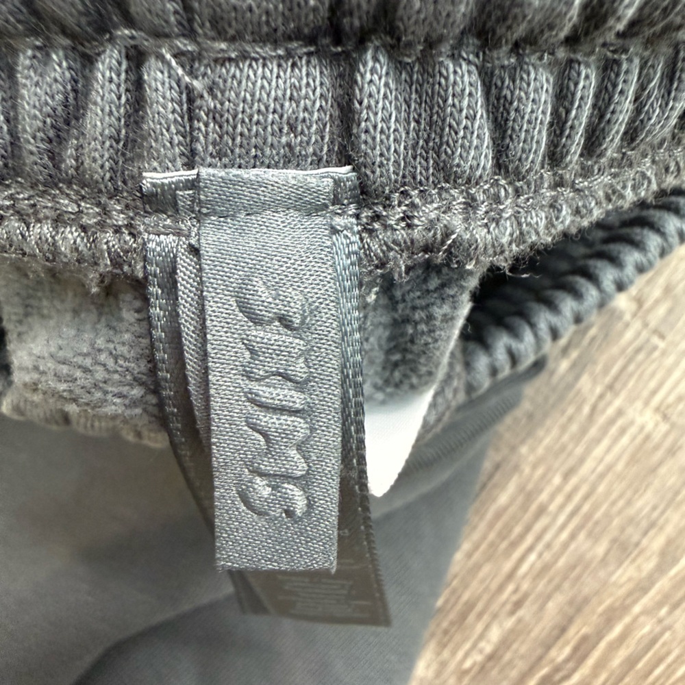 Skims Boyfriend Fleece Baggy Sweatpants Zircon Size XS Oversized - Picture 9 of 14